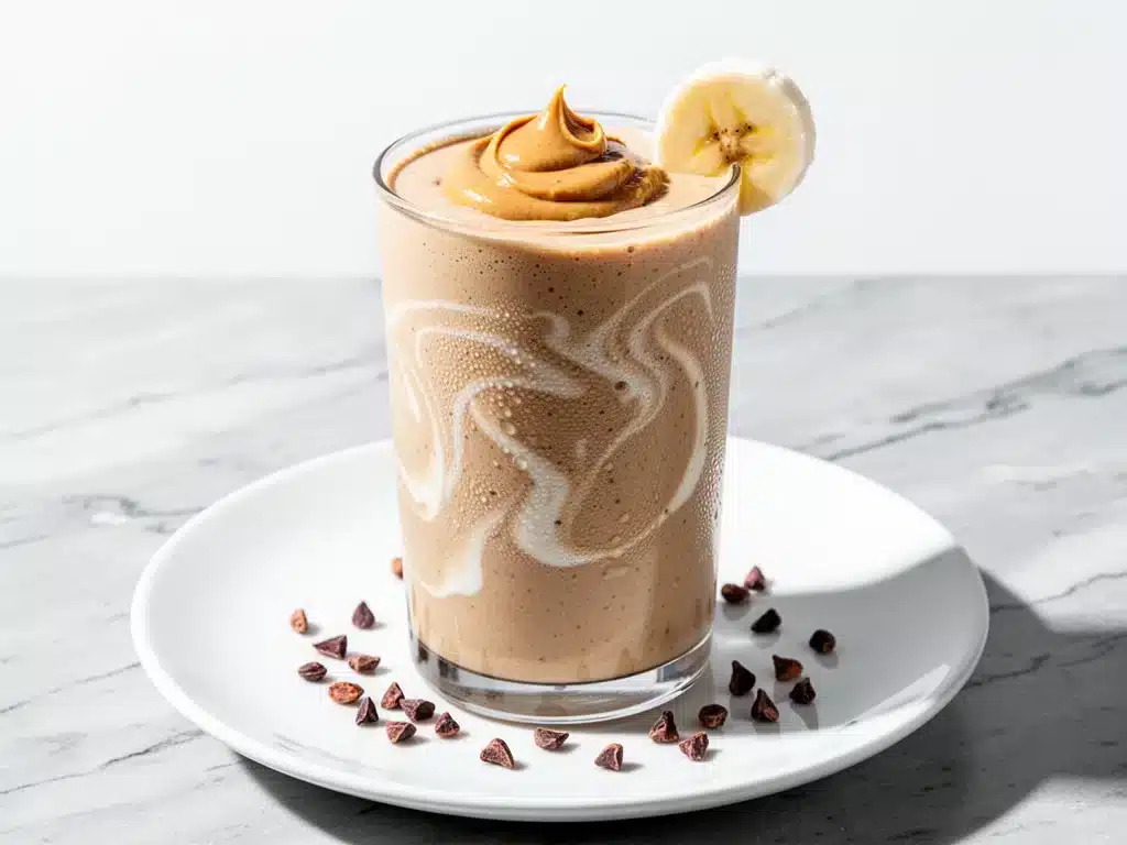 high-protein-peanut-butter-banana-shake high protein peanut butter banana shake 1