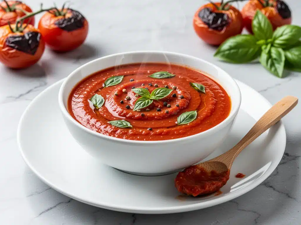 Homemade Roasted Tomato Marinara - featured image