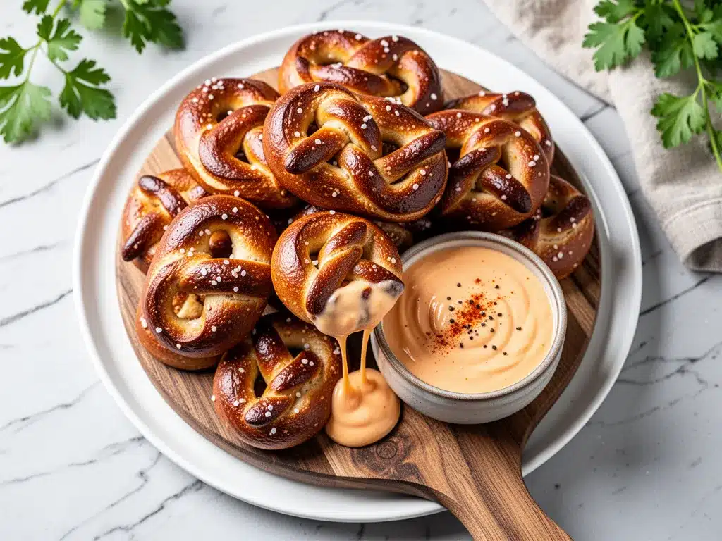 Homemade Soft Pretzel Bites: Best Game Day Snack 4 homemade soft pretzel bites preparation steps