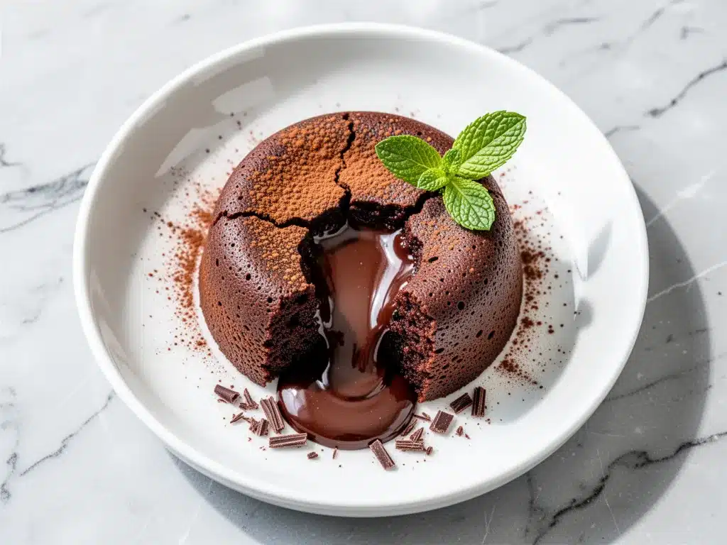 Keto Chocolate Lava Cake: Best Almond Flour Recipe 4 keto chocolate lava cake preparation steps