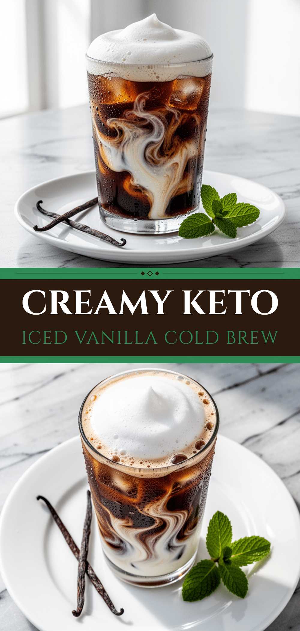 Keto Iced Vanilla Cold Brew: 3-Ingredient Sugar-Free Recipe 5 keto iced vanilla cold brew recipe