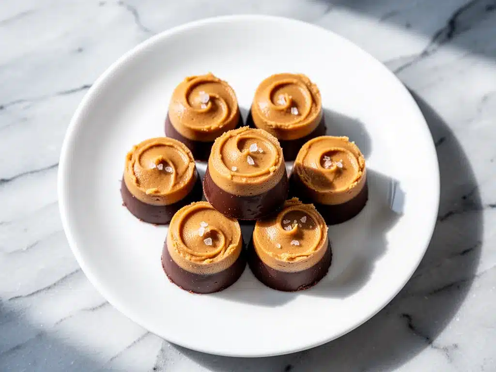 Keto Peanut Butter Cup Fat Bombs: 5-Ingredient Low Carb Snacks 4 Keto Peanut Butter Cup Fat Bombs preparation steps