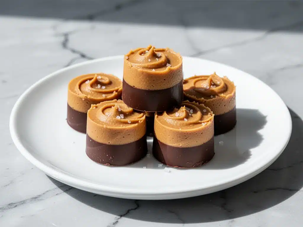 Keto Peanut Butter Cup Fat Bombs - featured image