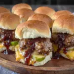 labor day bbq ground beef sliders - featured image