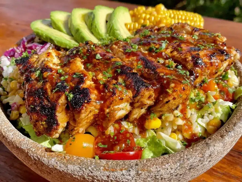Labor Day Grilled Chicken Salad - featured image