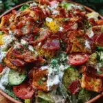 labor day picnic salad - featured image
