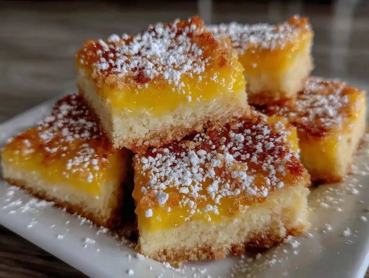 Lemon Bars: Easy 1-pan Dessert for Busy Weeknights 4 lemon bars preparation steps