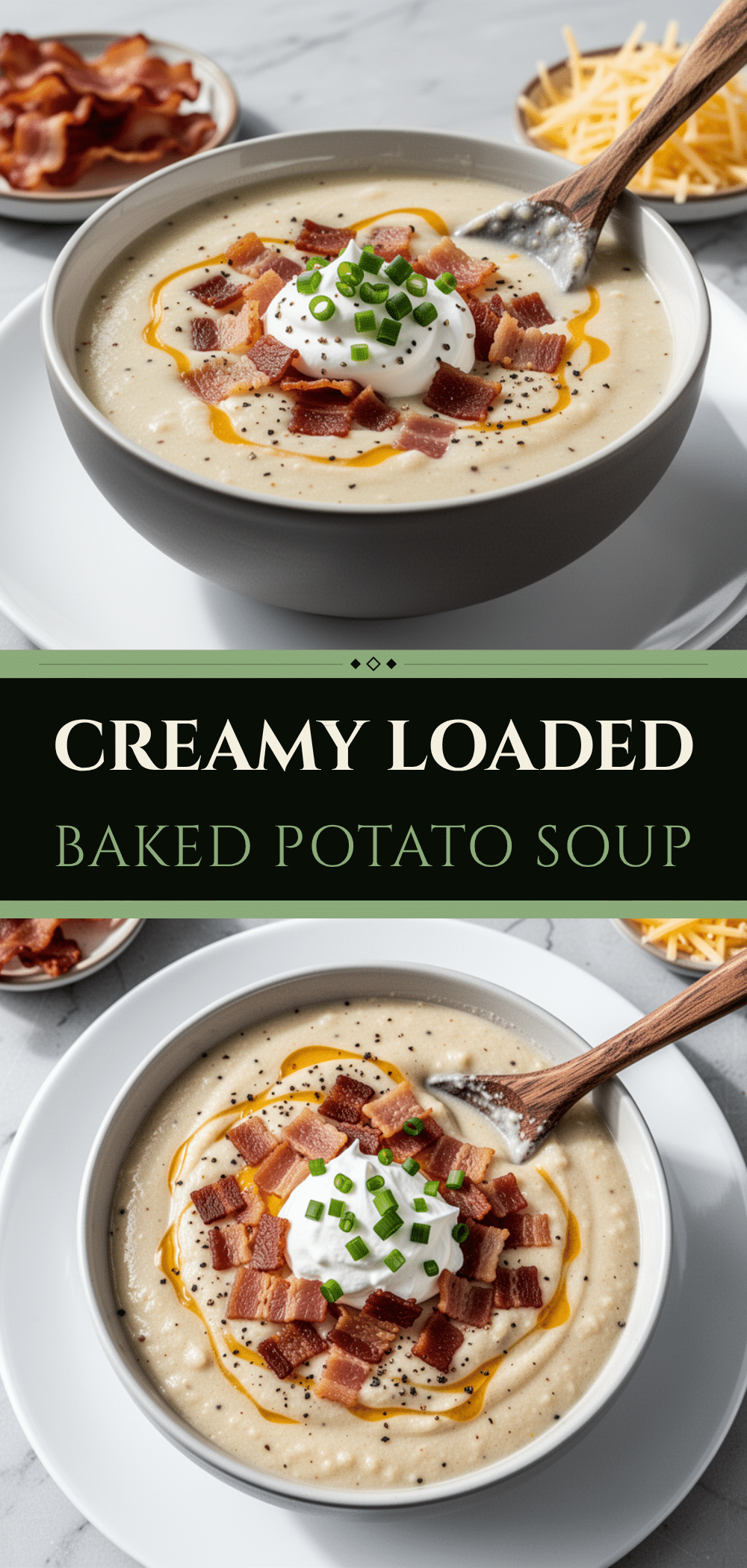 Loaded Baked Potato Soup: 5-Ingredient Easy Creamy Recipe 5 loaded baked potato soup recipe