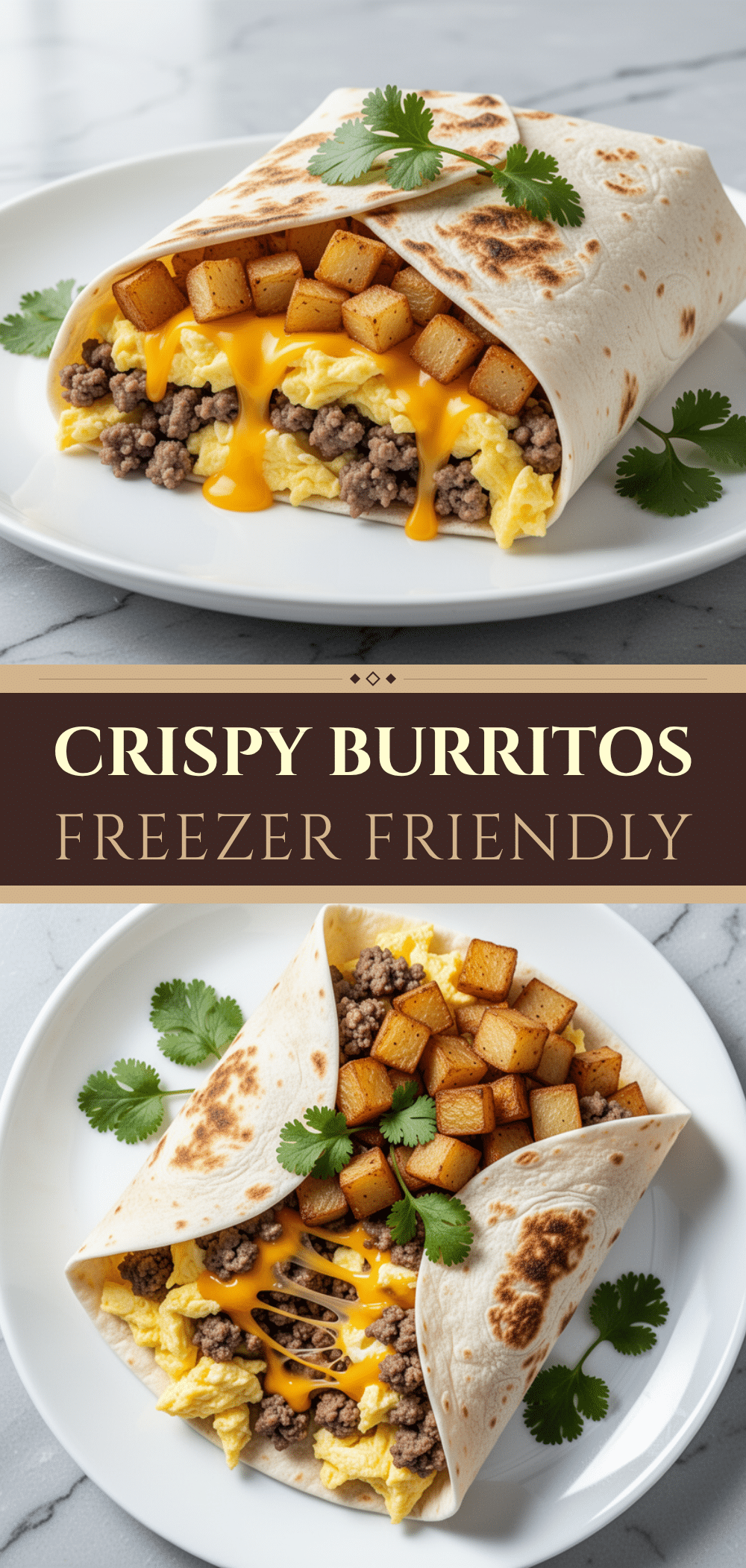 Loaded Breakfast Burritos with Crispy Potatoes: Easy Batch Meal 5 loaded breakfast burritos recipe