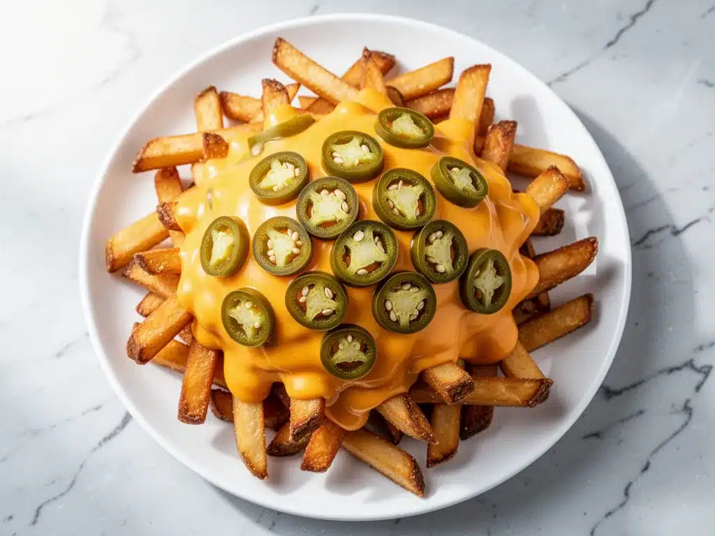 Loaded Nacho Cheese Fries: Best Easy Homemade Recipe 4 Loaded Nacho Cheese Fries preparation steps