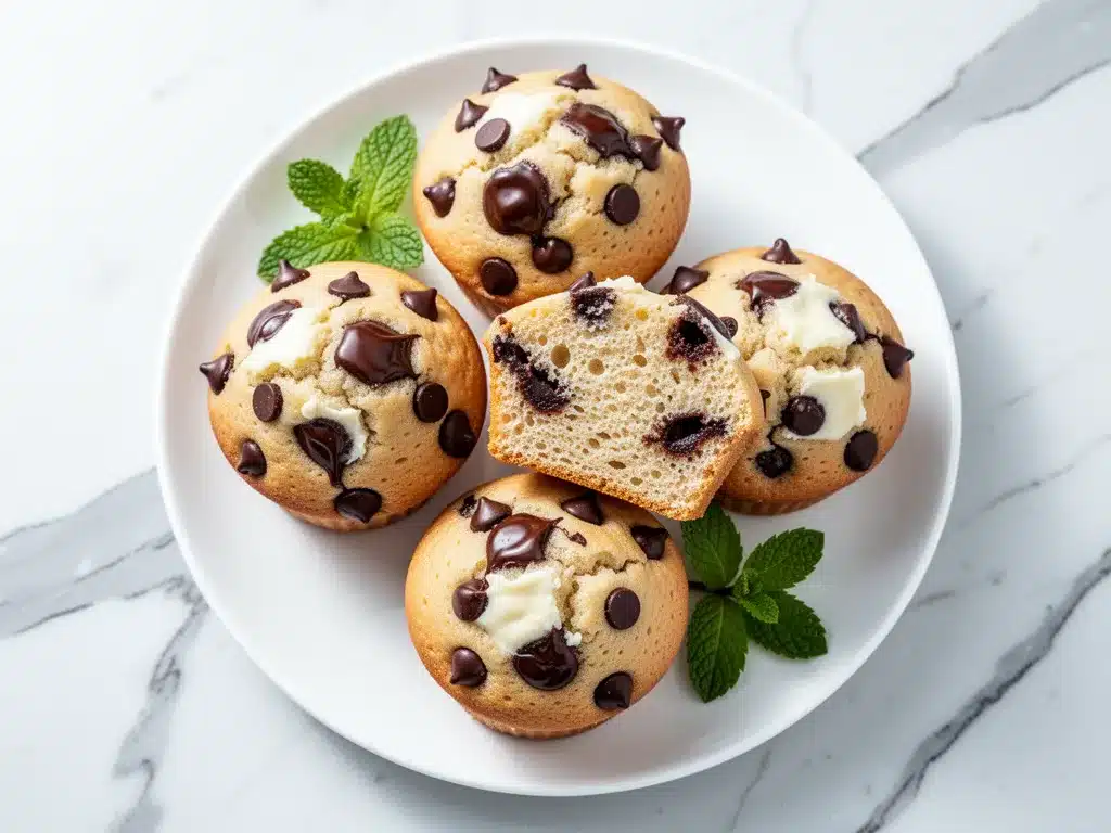 Low-Carb Cream Cheese Chocolate Chip Muffins: 5 Easy Healthy Breakfast 4 low-carb cream cheese chocolate chip muffins preparation steps