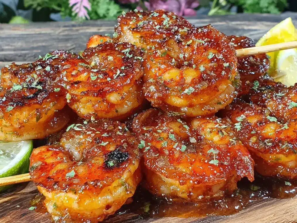 Marinated Grilled Shrimp - featured image