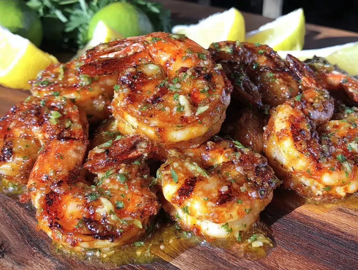 Marinated Grilled Shrimp: 5-PM Dinner 4 Marinated Grilled Shrimp preparation steps