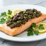 Mediterranean Baked Salmon - featured image