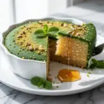 Mediterranean Pistachio Honey Semolina Cake - featured image