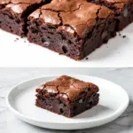 one-bowl chocolate brownies - featured image