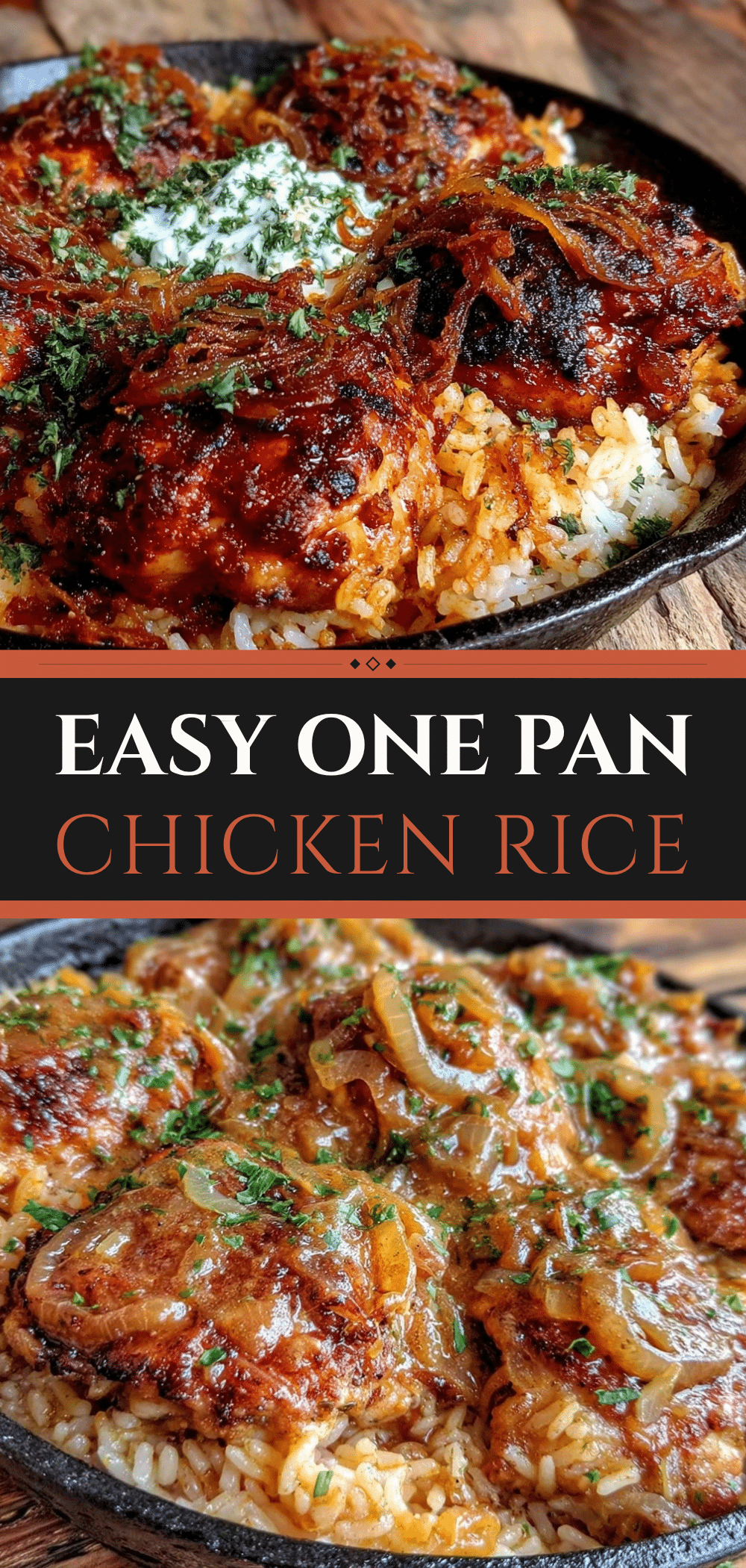 One-Pan Chicken and Rice with Caramelized Onions 5 one-pan chicken and rice with caramelized onions recipe