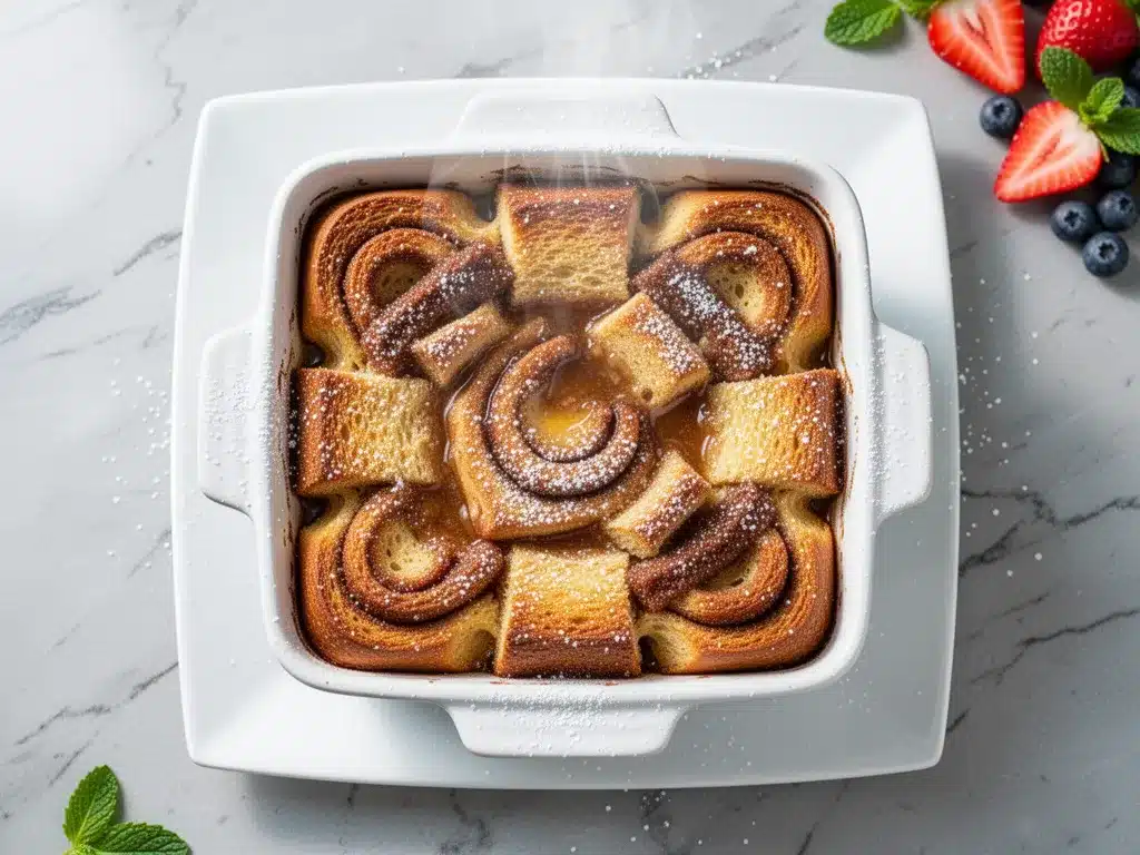 Overnight Cinnamon Roll French Toast Casserole: Best Easy Breakfast 4 Overnight Cinnamon Roll French Toast Casserole preparation steps