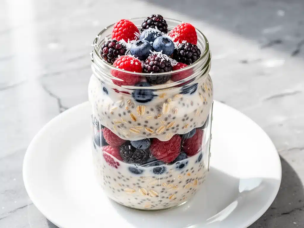 overnight oats jars - featured image