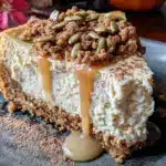 pumpkin spice cheesecake - featured image