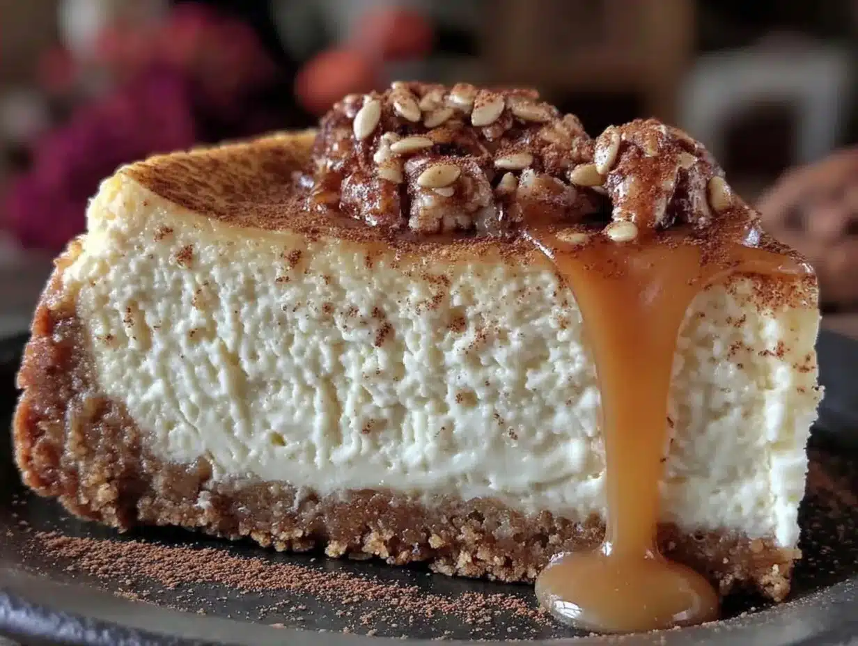 Pumpkin Spice Cheesecake: 5PM Dinner Hack 4 pumpkin spice cheesecake preparation steps