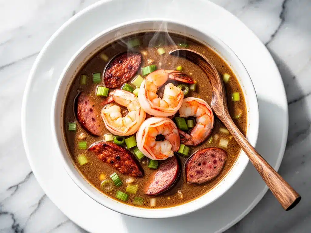 Real New Orleans Shrimp Gumbo: Best Easy Recipe 4 Real New Orleans Shrimp Gumbo preparation steps