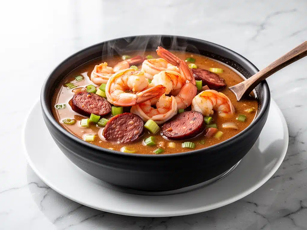 Real New Orleans Shrimp Gumbo - featured image