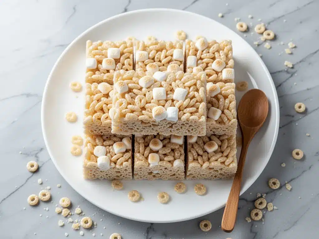 Perfect Rice Krispie Treat Bars: 5-Minute Back-to-School Breakfast 4 Rice Krispie Treat Bars preparation steps