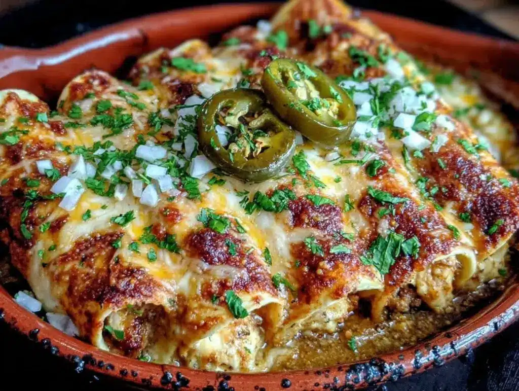 rotisserie chicken enchiladas - featured image