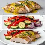 sheet pan Greek lemon chicken - featured image
