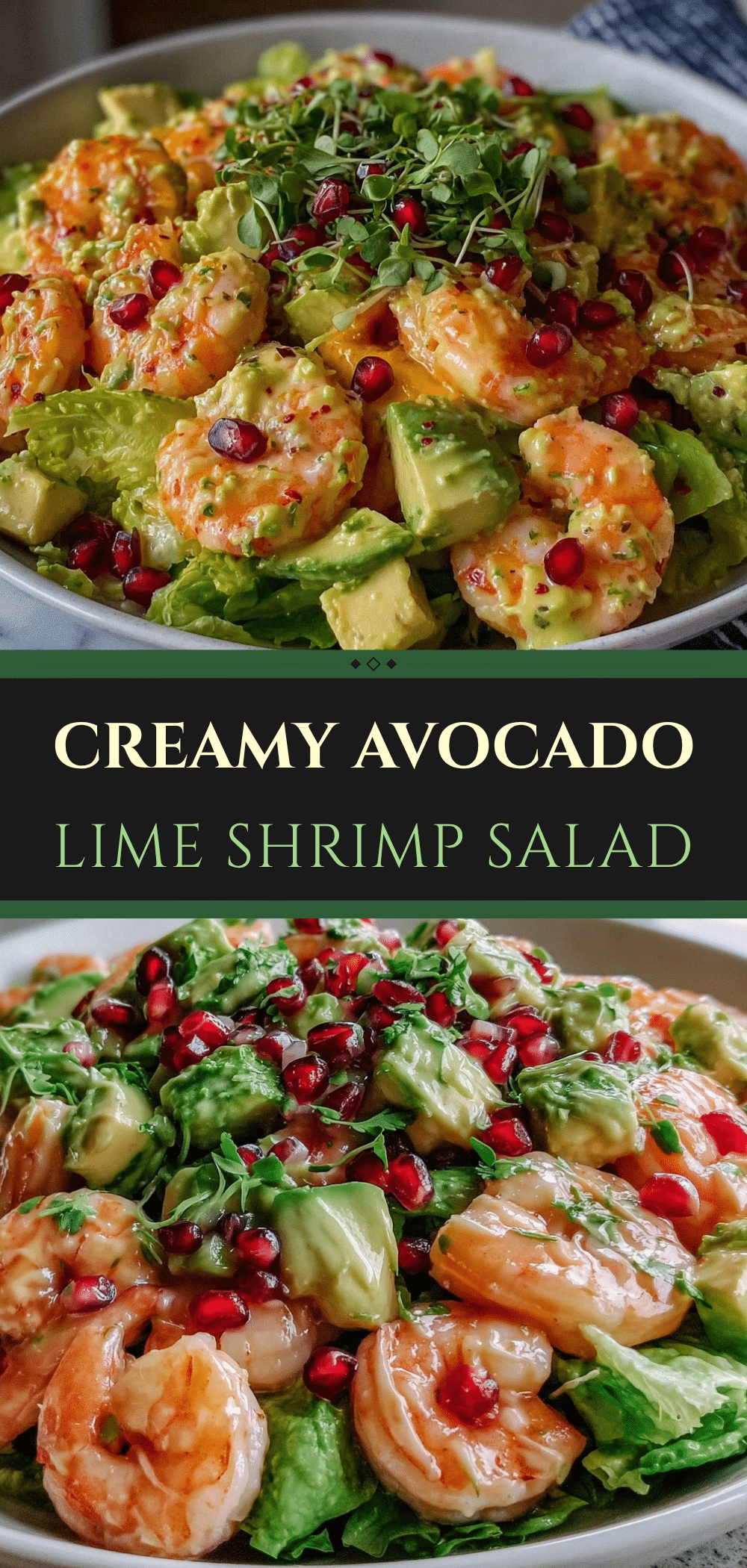 Shrimp Salad: 10-Minute Creamy Avocado Lime Dressing 5 shrimp salad recipe