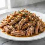 slow cooker cuban mojo pulled pork - featured image