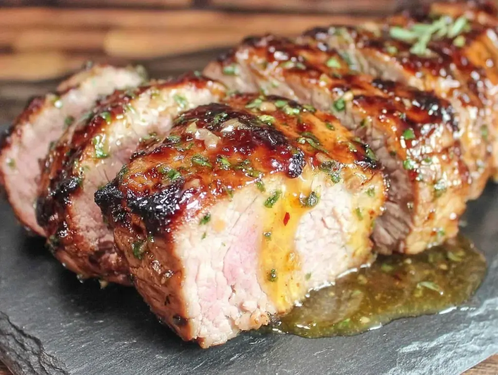 slow cooker pork tenderloin - featured image