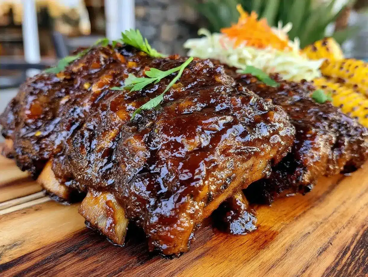 Smoky BBQ Ribs: 5pm Dinner Hack 4 smoky BBQ ribs preparation steps