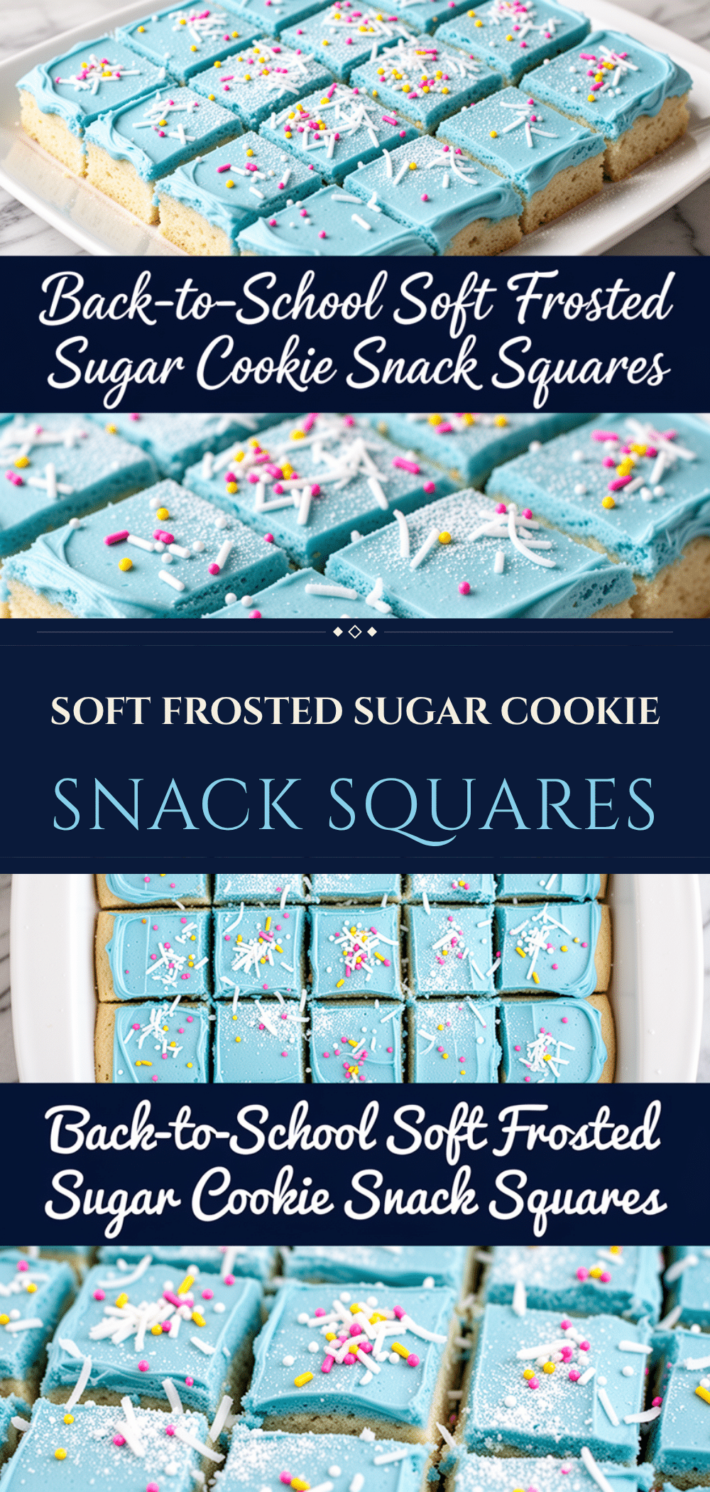 Soft Frosted Sugar Cookie Snack Squares 5 soft frosted sugar cookie snack squares recipe