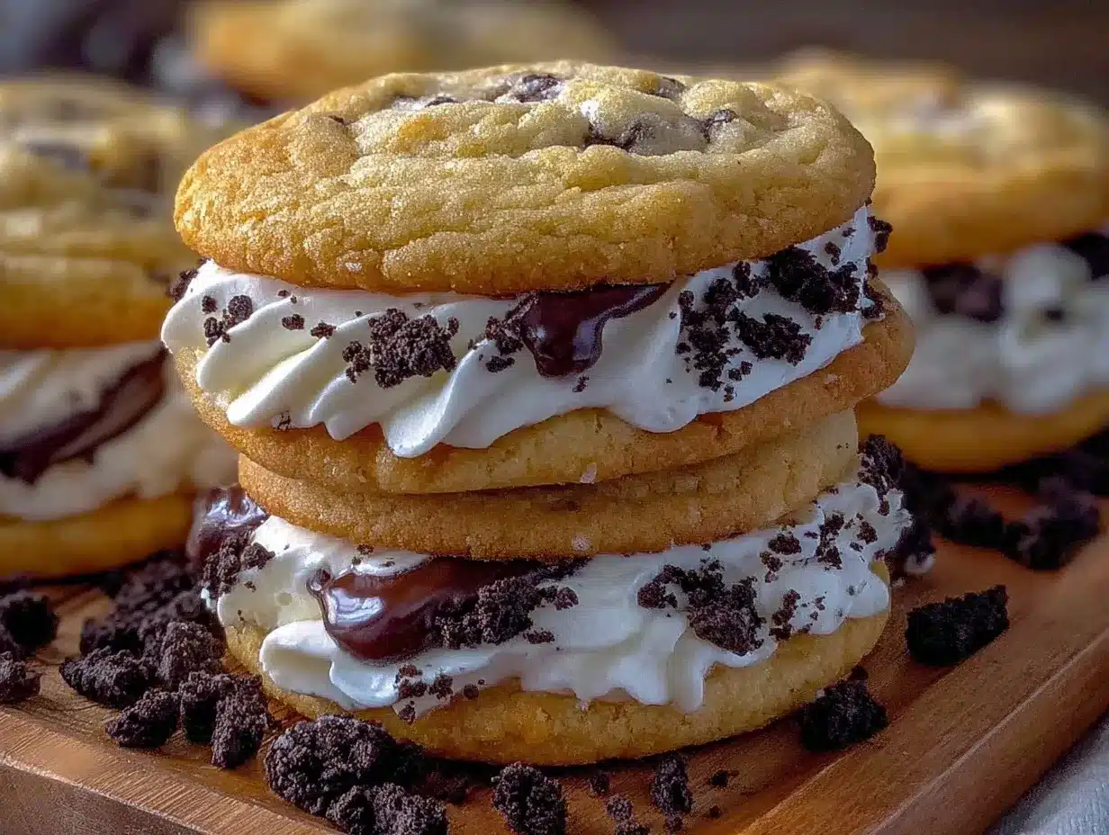 Soft Oreo Stuffed Cookies: Easy 5pm Dinner Win 4 soft oreo stuffed cookies preparation steps