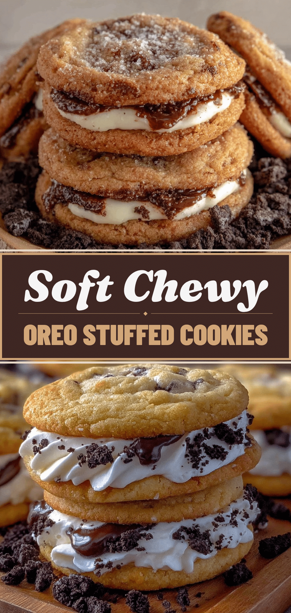Soft Oreo Stuffed Cookies: Easy 5pm Dinner Win 5 soft oreo stuffed cookies recipe