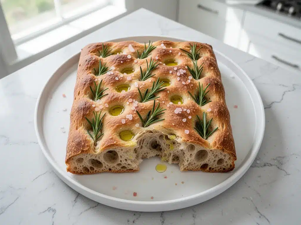 Sourdough Discard Focaccia: Easy Rosemary Bread 4 Sourdough Discard Focaccia preparation steps