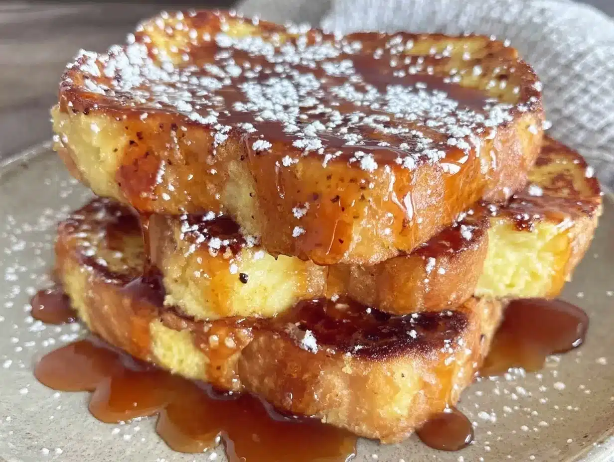 Sourdough French Toast: 5pm Weeknight Dinner 4 sourdough french toast preparation steps