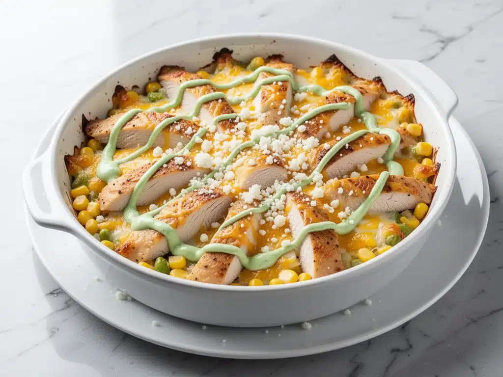 Street Corn Chicken Casserole - featured image