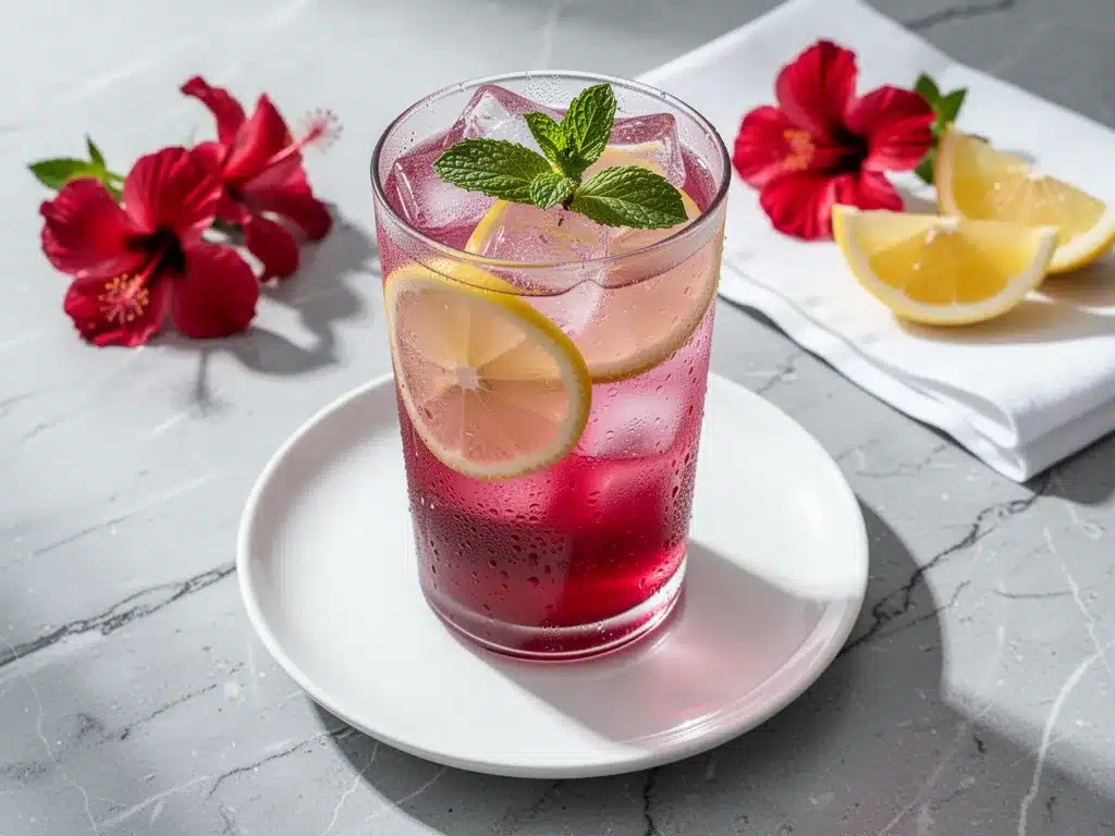 Sugar-Free Iced Hibiscus Lemonade: 5-Min Bright & Tangy 4 Sugar-Free Iced Hibiscus Lemonade preparation steps
