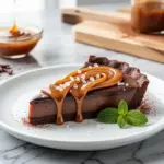 Ultra-Rich Salted Caramel Chocolate Tart - featured image