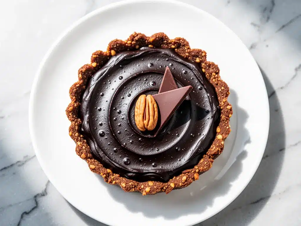 Vegan No-Bake Peanut Butter Chocolate Tart: Easy Recipe 4 vegan no-bake peanut butter chocolate tart preparation steps