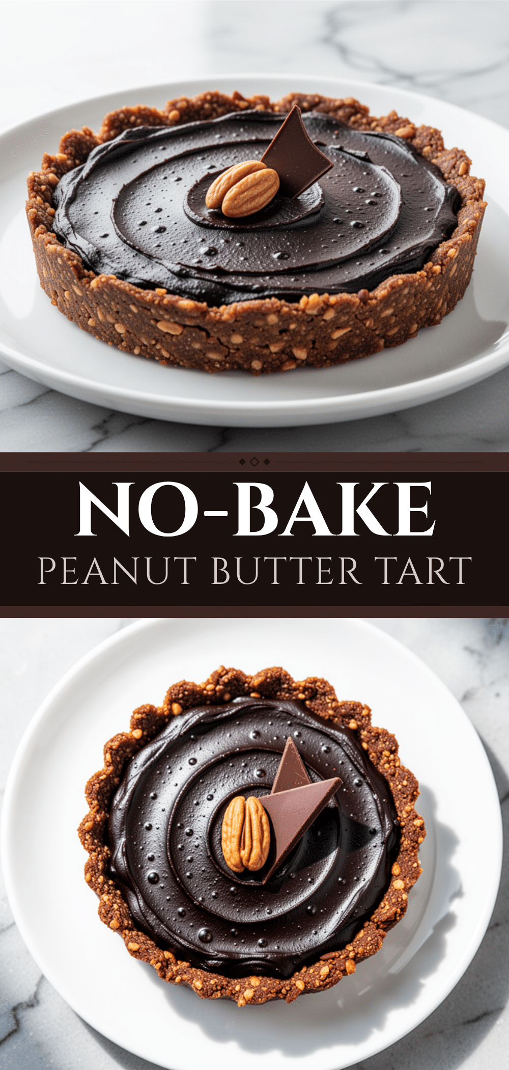 Vegan No-Bake Peanut Butter Chocolate Tart: Easy Recipe 5 vegan no-bake peanut butter chocolate tart recipe