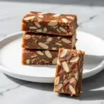 Whole30 No-Bake Almond Butter Date Bars - featured image