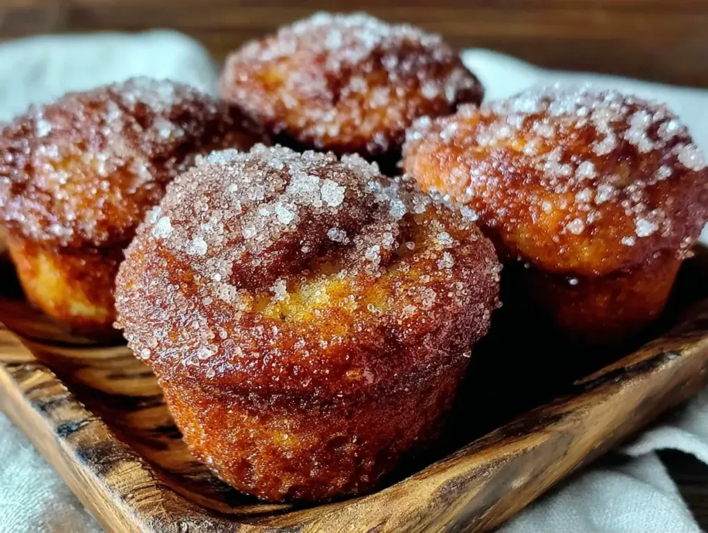 apple cider doughnut muffins - featured image