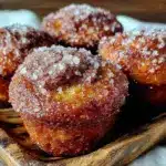 apple cider doughnut muffins - featured image