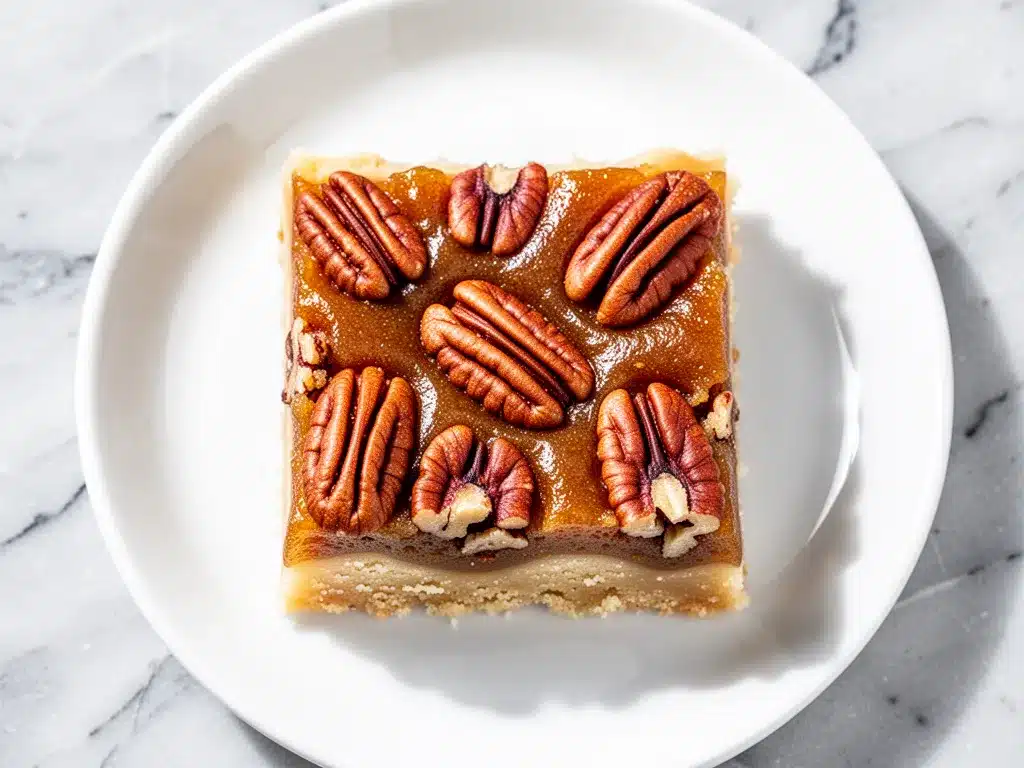 Autumn Maple Pecan Pie Bars: 5 Easy Holiday Desserts 4 autumn maple pecan pie bars preparation steps