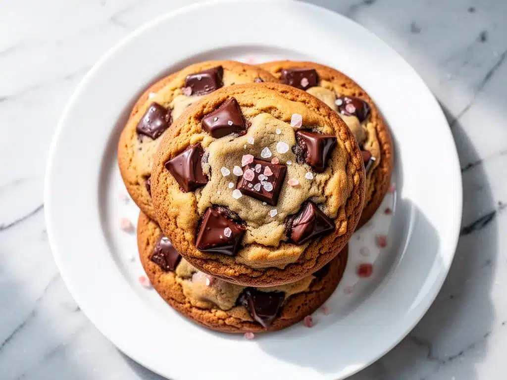 Bakery-Style Chocolate Chunk Cookies: Best Soft Cookies 4 bakery-style chocolate chunk cookies preparation steps