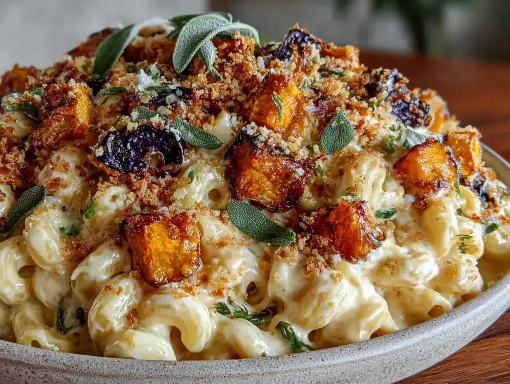butternut squash mac and cheese - featured image